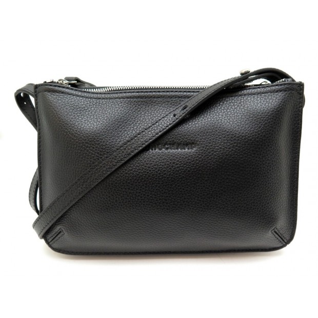 NEUF SAC A MAIN LONGCHAMP LE FOULONNE L2072021047 POCHETTE BANDOULIERE CUIR 250€