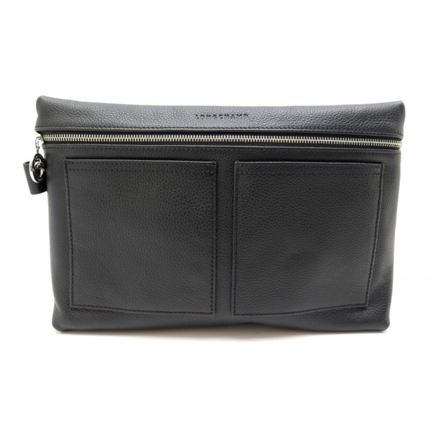 NEUF POCHETTE LONGCHAMP LE FOULONNE TROUSSE DE TOILETTE 24023021047 EN CUIR 220€