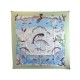 NEUF FOULARD HERMES LA VIE PRECIEUSE DE LA MEDITERRANEE R.DALLET SOIE SCARF 410€