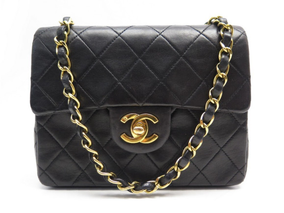 sac a main chanel timeless mini square cuir matelasse