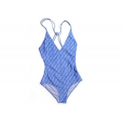 NEUF MAILLOT DE BAIN CHANEL 1 PIECE LINE AIR MATELASSE P32356 M 38 SWIMSUIT 720€