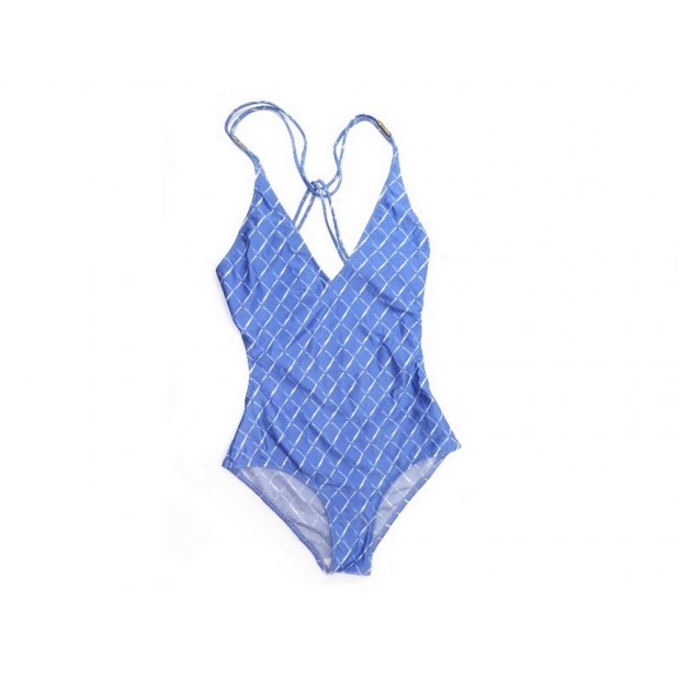 NEUF MAILLOT DE BAIN CHANEL 1 PIECE LINE AIR MATELASSE P32356 M 38 SWIMSUIT 720€