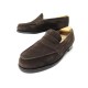 CHAUSSURES JM WESTON MOCASSINS 180 7.5D 41.5 EN DAIM MARRON EMBAUCHOIRS 790€