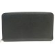 PORTEFEUILLE LOUIS VUITTON ZIPPY ORGANIZER EN CUIR TAIGA ANTHRACITE WALLET 820€