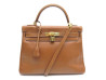 sac a main hermes kelly 32 retourne en cuir gold