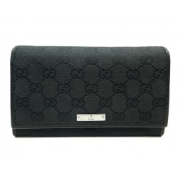 PORTEFEUILLE GUCCI CONTINENTAL EN TOILE MONOGRAMMEE JACQUARD 115100 WALLET 590€