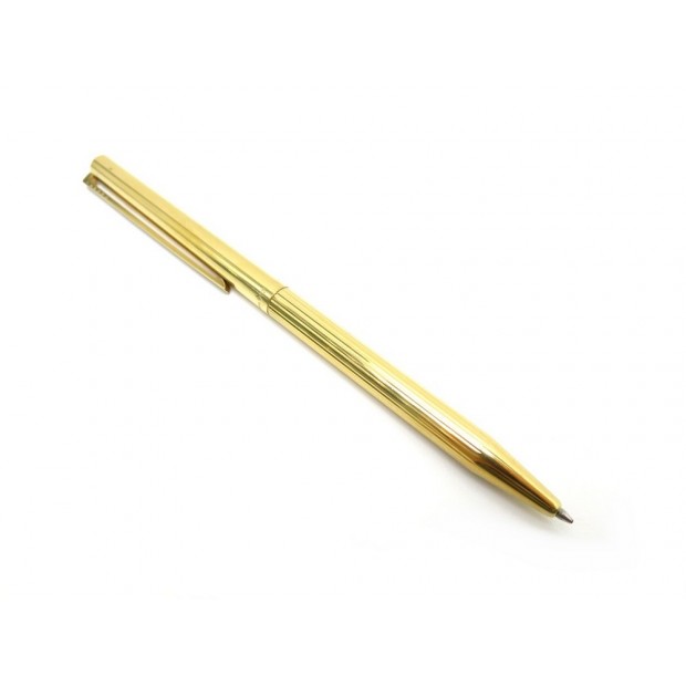 STYLO A BILLE ST DUPONT CLASSIQUE 45774 EN ARGENT 925 VERMEIL BALLPOINT PEN 320€