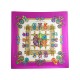 NEUF FOULARD HERMES LES RUBANS DU CHEVAL JOACHIM METZ CARRE SOIE SILK SCARF 410€