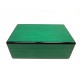 NEUF CAVE BOITE A CIGARES BREGUET BOIS LAQUE VERT 15X24CM GREEN WOOD CIGAR BOX