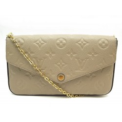 NEUF SAC A MAIN LOUIS VUITTON FELICIE M68697 CUIR MONOGRAM EMPREINTE BAG 1200€