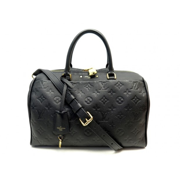 NEUF SAC A MAIN LOUIS VUITTON SPEEDY 30 M42406 EN CUIR MONOGRAM EMPREINTE 2100€