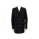 NEUF MANTEAU LONG THE KOOPLES HPL105 48 M LAINE NOIR BLACK WOOL JACKET COAT 500€