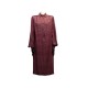 VINTAGE NEUF ROBE CHANEL CREATIONS 1970 LOGO CC 40 M LAINE BORDEAUX DRESS 4690€