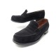 CHAUSSURES JM WESTON MOCASSINS 180 3C 36 EN DAIM NOIR + BOITE SUEDE SHOES 695€