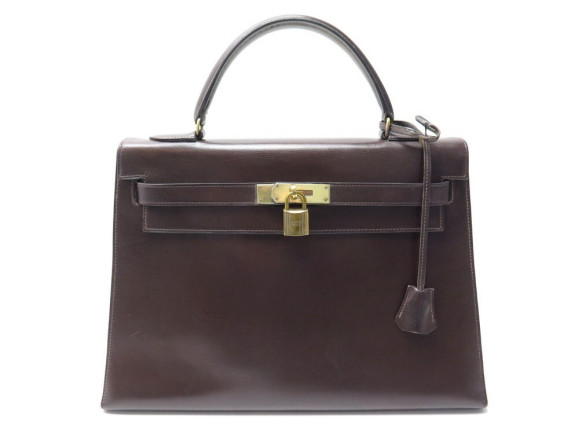  sac a main hermes kelly 32 sellier 1962 cuir