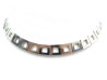 collier oj perrin tour ras de cou en or blanc 18k