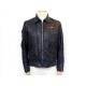 VINTAGE BLOUSON D LEWIS LEATHER LTD AVIAKIT 48 M CUIR BLEU MARINE FLYING JACKET