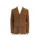 NEUF VESTE RALPH LAUREN POLO BLOUSON 48 M EN CUIR VELOURS MARRON JACKET 1000€