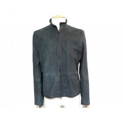 VESTE MATCHLESS CRAIG BLOUSON JAMES BOND 48 M CUIR SUEDE VERT BLEU JACKET 1399€