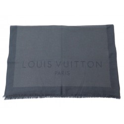 ECHARPE LOUIS VUITTON LAINE & CACHEMIRE GRIS 70 X 190 CM CASHMERE SCARF 350€