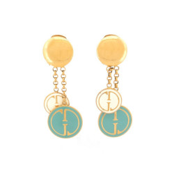 boucles d'oreilles gucci pendantes logo gg