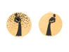 boucles d'oreilles chanel silhouette coco de