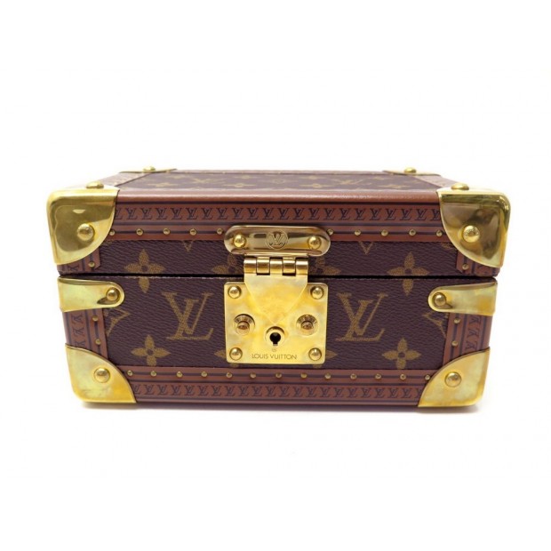 COFFRET LOUIS VUITTON TRESOR 20 EN TOILE MARRON MONOGRAM M47004 CANVAS BOX 3300€