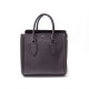 SAC A MAIN ALEXANDER MC QUEEN HEROINE EN CUIR GRAINE GRIS 30 CM HAND BAG 1495€