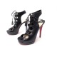 NEUF CHAUSSURES CHRISTIAN LOUBOUTIN MISS FORTUNE 38 ESCARPIN CUIR SHOES 1100€