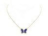  collier van cleef arpels papillon lapis