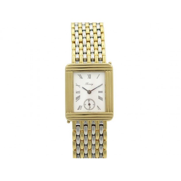 MONTRE POIRAY MA PREMIERE GM OR JAUNE 18K 30 MM QUARTZ + BOITE GOLD WATCH 6900€