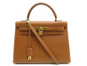 sac a main hermes kelly 32 cm cuir courchevel gold