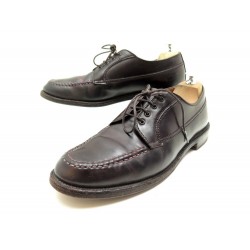 CHAUSSURES ALDEN DERBY 10.5 US 44 FR EN CUIR BORDEAUX LEATHER SHOES 920€