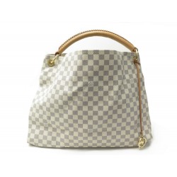 SAC DE VOYAGE A MAIN LOUIS VUITTON ARTSY GM TOILE DAMIER AZUR 48CM TOTE HAND BAG