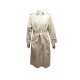 VINTAGE MANTEAU BURBERRYS IMPERMEABLE TRENCH LONG S 46 EN COTON BEIGE COAT 1550€