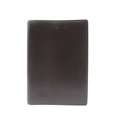 COUVERTURE PORTE AGENDA HERMES PM EN CUIR SWIFT MARRON LEATHER DIARY COVER 277€