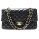 SAC A MAIN CHANEL CLASSIQUE TIMELESS MEDIUM CUIR MATELASSE NOIR HAND BAG 8250€