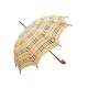 VINTAGE PARAPLUIE BURBERRYS EN TOILE TARTAN CHECK BEIGE UMBRELLA 350€