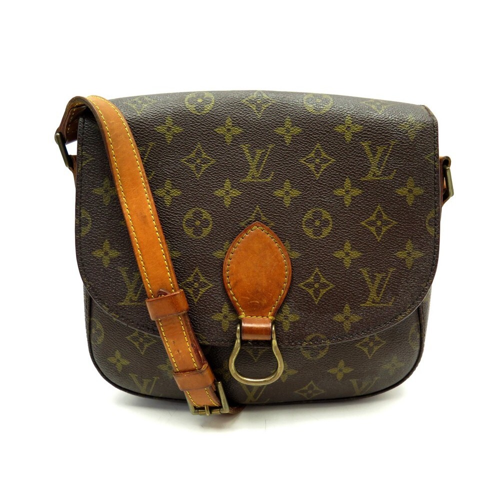 LOUIS VUITTON Monogram Saint Cloud GM Crossbody Bag