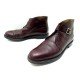 CHAUSSURES BOTTINES JOHN LOBB COMBE 9.5 43.5 EN CUIR BORDEAUX LOW BOOTS 1800€