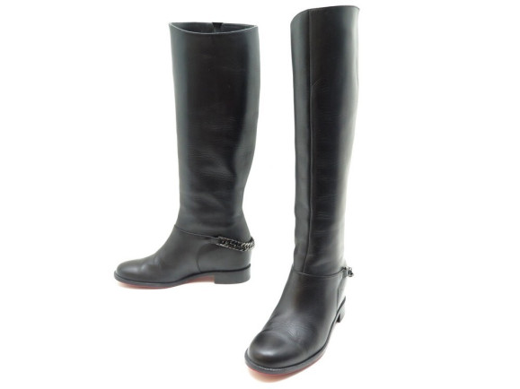 chaussures christian louboutin bottes cate 35.5 en