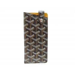 NEUF ETUI A LUNETTES GOYARD MONTMARTRE PM TOILE MONOGRAM NOIR GLASSES CASE 190€