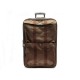 BAGAGE VALISE HERMES HERLINE 45 EN TOILE MARRON BROWN CANVAS TROLLEY SUITCASE