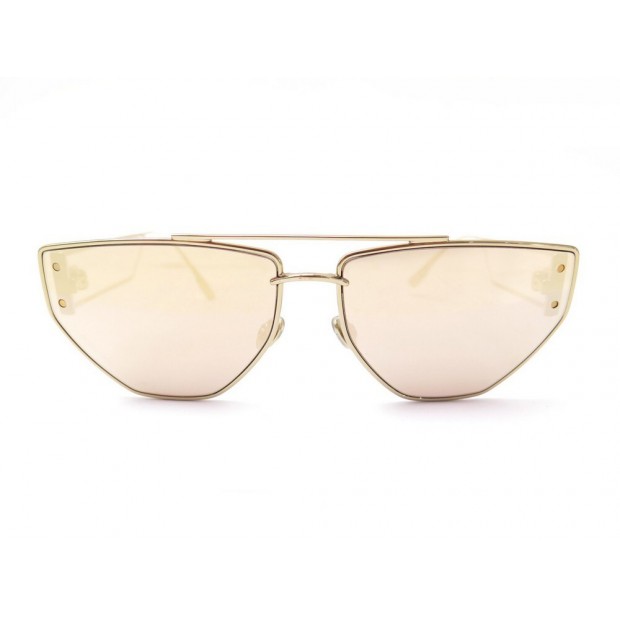 LUNETTES DE SOLEIL CHRISTIAN DIOR CLAN2 000SQ METAL DORE + BOITE SUNGLASSES 360€