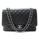 SAC A MAIN CHANEL CLASSIQUE TIMELESS MAXI JUMBO CUIR CAVIAR MATELASSE NOIR 9450€