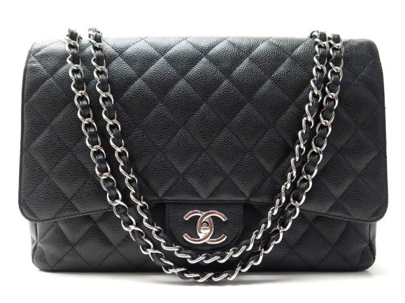 sac a main chanel classique timeless maxi jumbo cuir