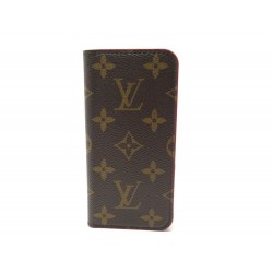 ETUI TELEPHONE LOUIS VUITTON IPHONE 8 TOILE MONOGRAM CUIR PHONE CASE COVER 305€