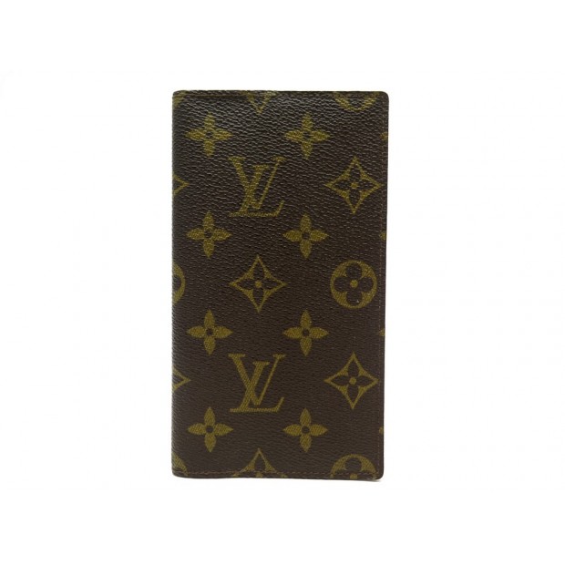 VINTAGE COUVERTURE PORTE AGENDA LOUIS VUITTON EN TOILE MONOGRAM LV DIARY HOLDER