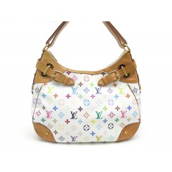 SAC A MAIN LOUIS VUITTON GRETA TOILE MONOGRAM MURAKAMI MULTICOLORE HANDBAG 2210€