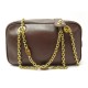 NEUF SAC A MAIN GUCCI BAMBOO EN CUIR MARRON BANDOULIERE LEATHER HAND BAG 1350€